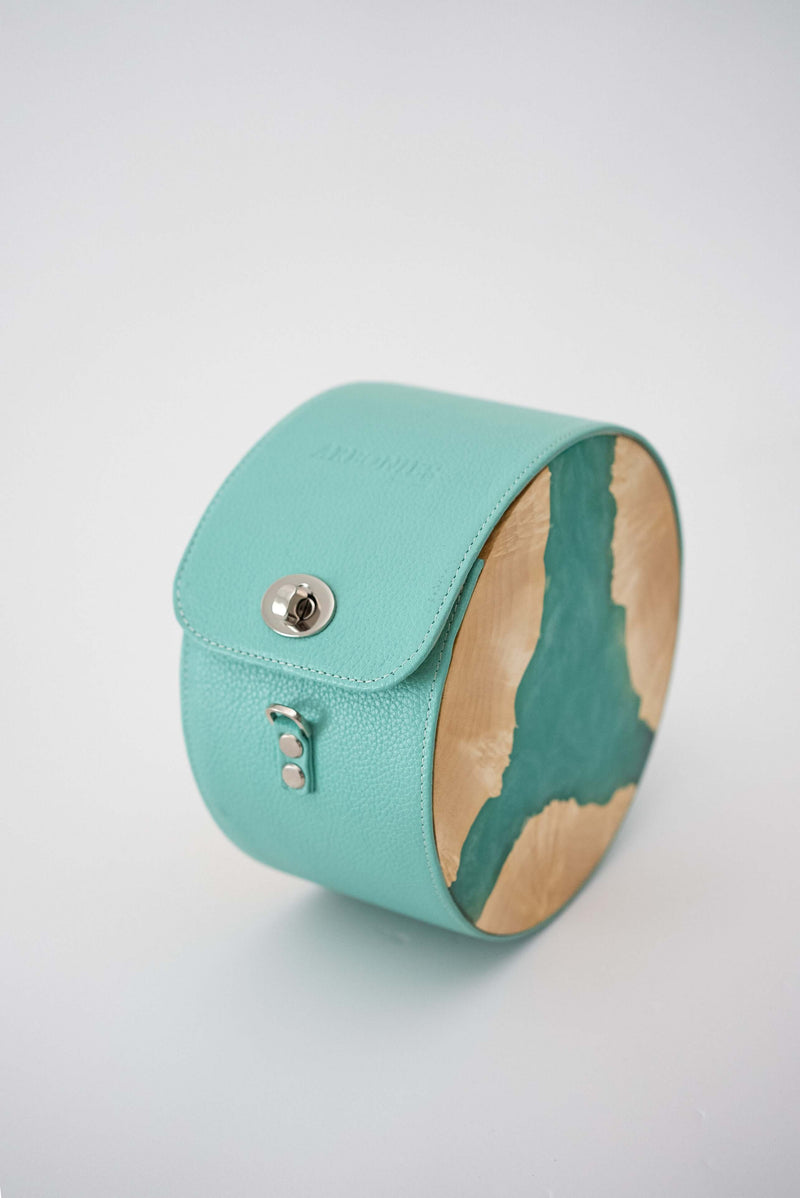ARBONIES Maldives handbag - ARBONIES exclusive handbag resin wood leather