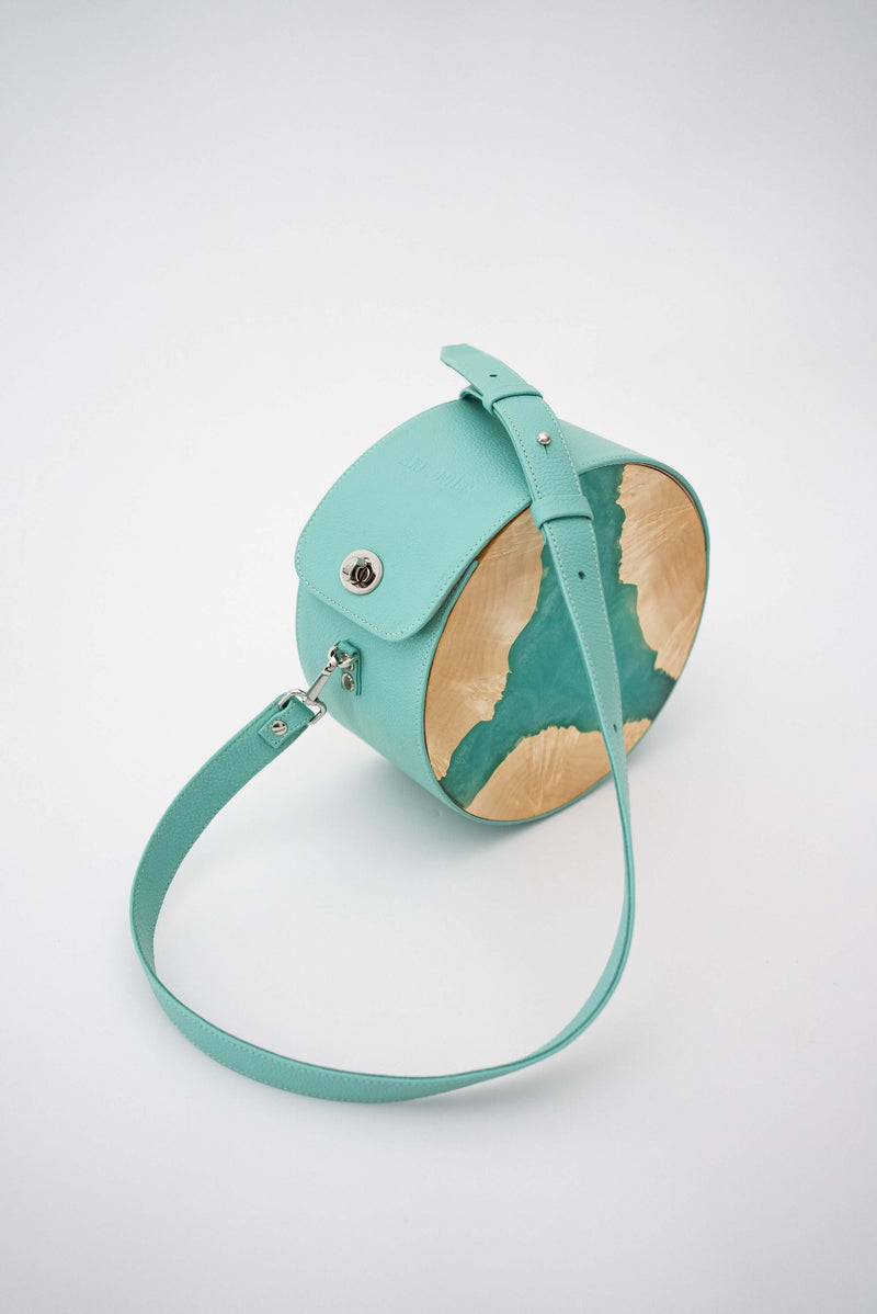 ARBONIES Maldives handbag - ARBONIES exclusive handbag resin wood leather