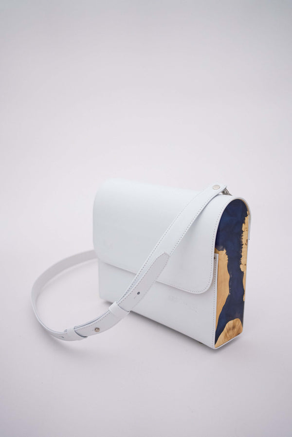 ARBONIES Santorini handbag - ARBONIES exclusive handbag resin wood leather