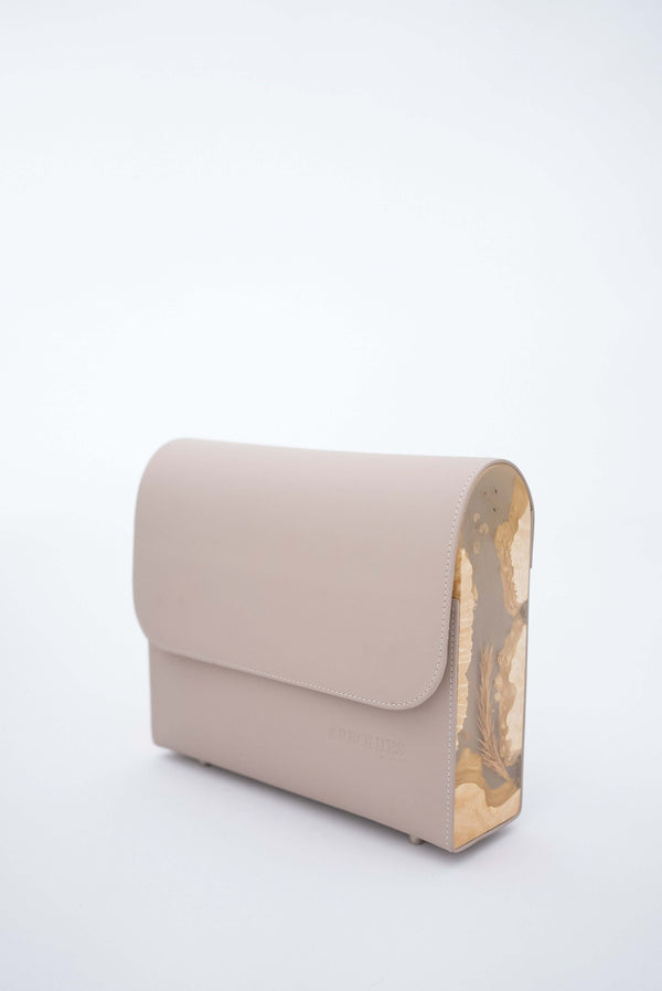 ARBONIES Ukraine handbag - ARBONIES exclusive handbag resin wood leather